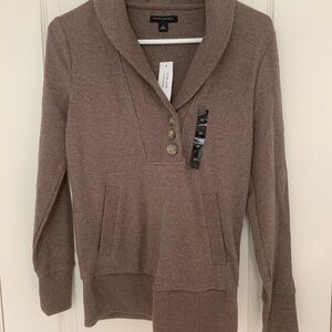 Banana Republic Taupe Pullover Sweater